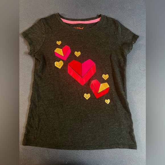 Cat & Jack Other - Cat & Jack Geometric Heart Tee
